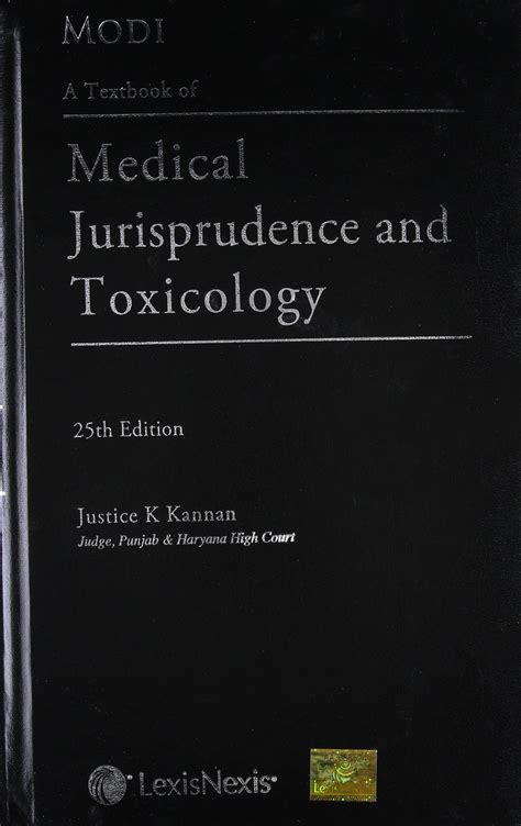 TEXT-BOOK OF MEDICAL JURISPRUDENCE AND TOXICOLOGY Ebook Doc